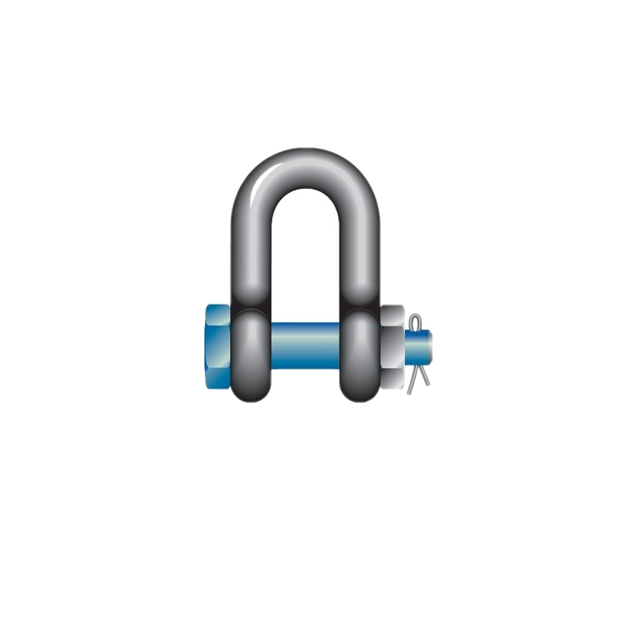 Grade S Safety Dee Shackle Galvanised