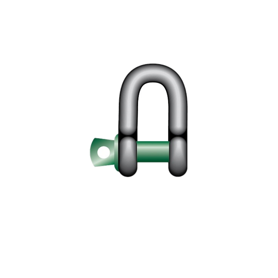 Green Pin Screw Pin Dee Shackles