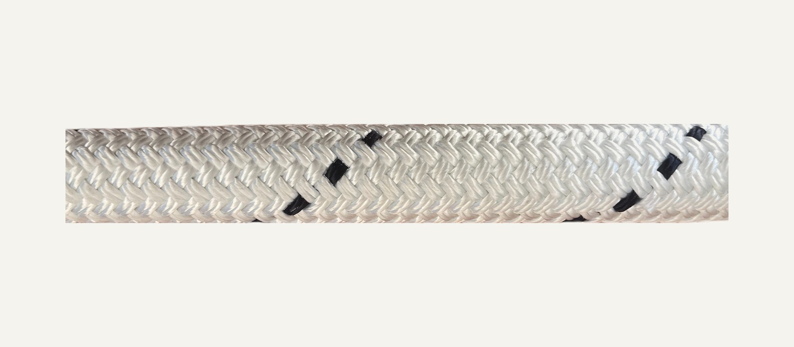 Close-up of Jeycom Double Braid rope texture