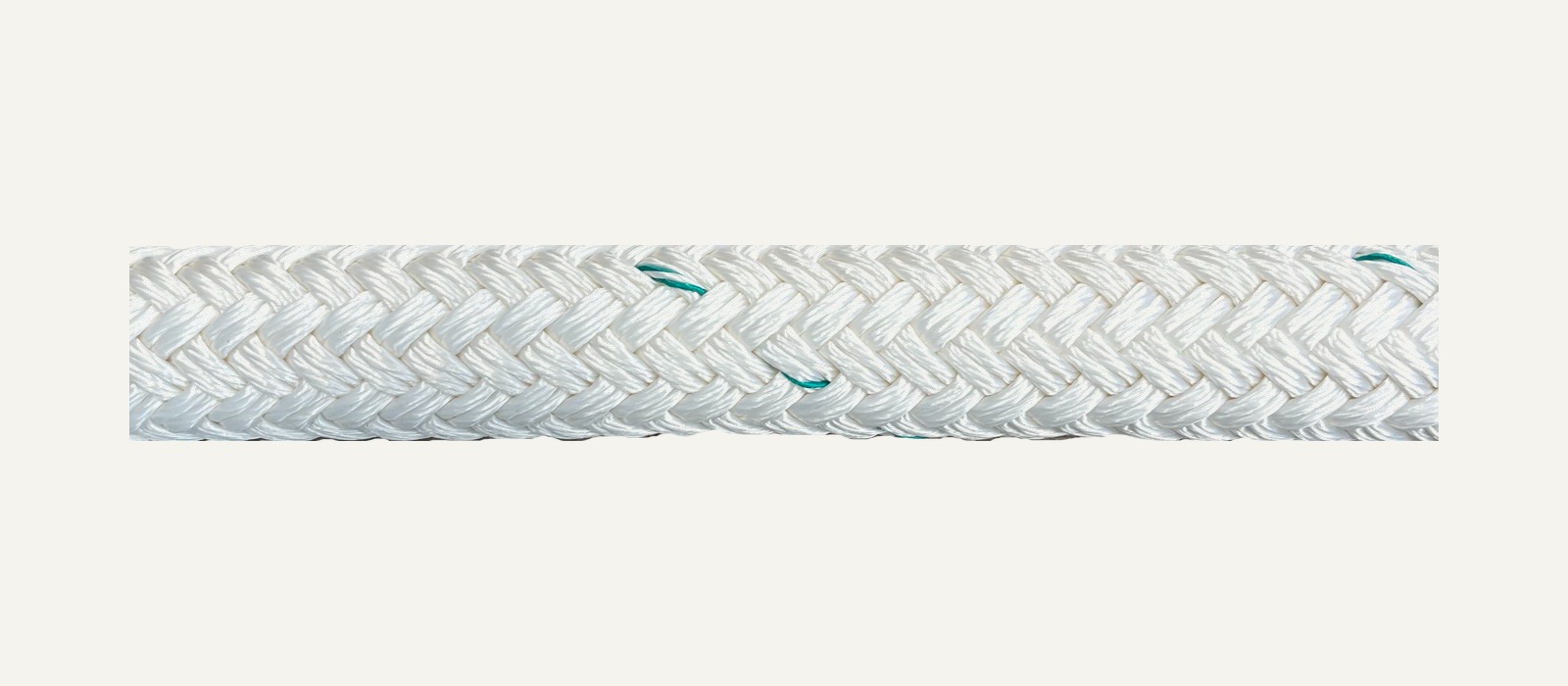 Close-up of Nylon Double Braid rope texture
