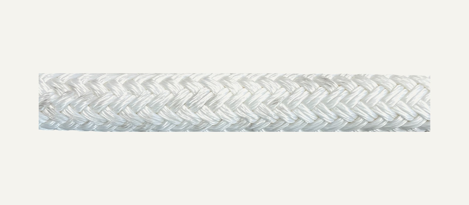 Close-up of Polyester Double Braid rope texture